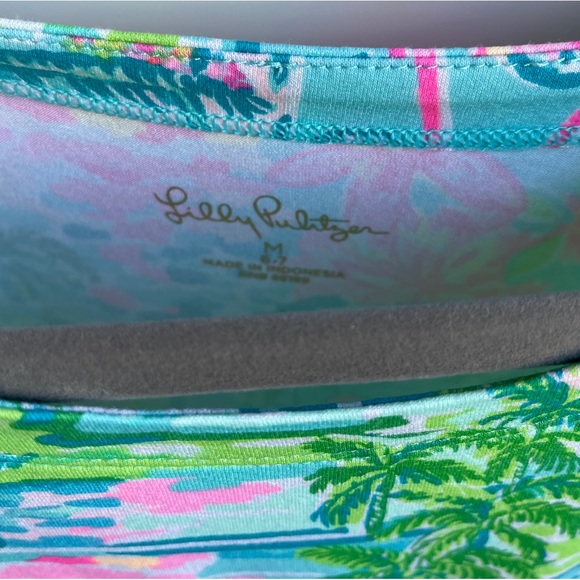 Lilly Pulitzer UPF 50+ mini Sophie dress, multi color, Honda classic print - Picture 7 of 10